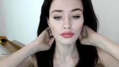 Brunette Solo Webcam Masturbation