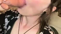 Amateur BJ Oral POV Blowjob Cumshot