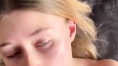 Amateur Blonde Blowjob CIM