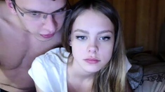 Teen brunette from get fuck on webcam