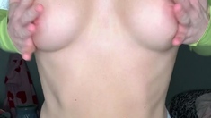 Blonde emo amateur solo masturbation