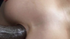 Big tit blonde her busty brunette GF share big cock