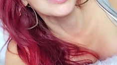 Amateur striptease and Solo masturbation