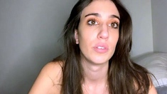 Brunette Solo Webcam Masturbation