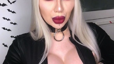 Busty blonde babe stuffed by big cock