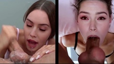 Hot amateur teen blowjob and facial HD video