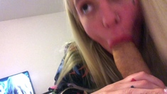 MILF POV Big Cock Blowjob
