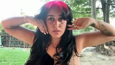 Amateur super hot brunette masturbating 3 mp4