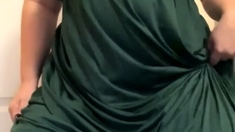 Awesome Big Boobs Blonde Masturbates In The Shower