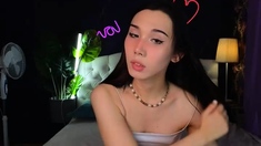 Solo webcam tranny masturbation