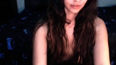 Romanian amateur webcam teen masturbate