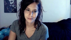 Jessica Hot Amateur Brunette On Creamy Masturbation