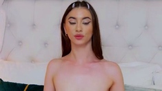 Amateur Solo With A Hot Busty Tranny