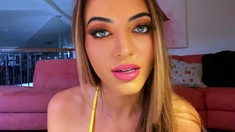 Hottest brunette solo webcam masturbation 2