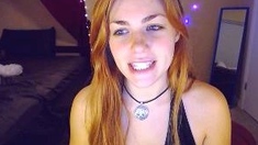 Hot teen lauryn may solo toying