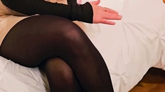 Hot cumshot for amateur fetish mature stockings slut