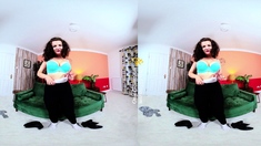 Brunette Solo Webcam Masturbation