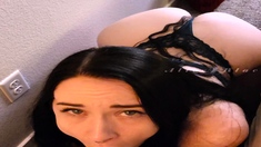 Pov amateur blowjob action