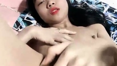 Amateur Asian teen sucks this big hard cock