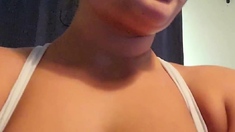 Hottest brunette solo webcam masturbation 2