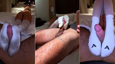 Blondie Loves Giving Vacation Sockjobs In Stockings! - POV