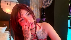 Great Big Boobs On Masturbating Redhead