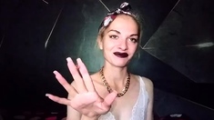 Mistress Marlena - Strong Smoking Cigarette