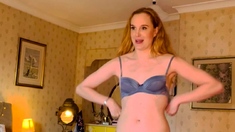Amateur redhead Milf sucks and fucks a guy