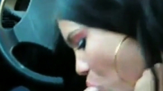 Gorgeous Latin teen hooker BJ