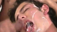 twink cum pig nice facial