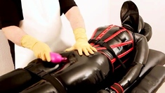 Pleasing Fetish Anal Actions With Latex And Bdsm