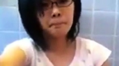 girl in glasses
